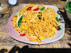 炒方便面-鸽子窝专业烧烤店(长白店)
