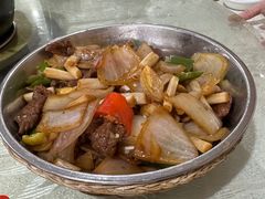 牛肉炒藕尖-红旗山庄(圭峰山店)