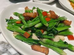 蒜香生爆油菜芯-杭州君悦酒店·湖滨28中餐厅