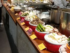 自助取餐区-梁家大院•农家菜(昆山会展中心店)