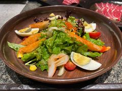 鱼籽蟹肉蔬菜沙拉-NIUAN牛庵·日式和牛烧肉(恒隆店)