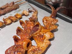 烤鱿鱼-聚点串吧·北京烧烤(朝北店)