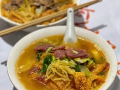 香肠皮肚面-老太皮肚面