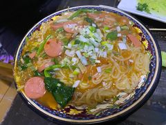 炒冷面-勃利地摊·勃立小串烧烤