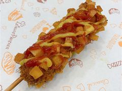 土豆火腿芝士热狗-青春米热狗