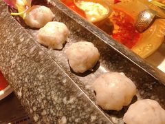手作咸蛋黄虾滑-哥老官重庆美蛙鱼头(宝山龙湖店)