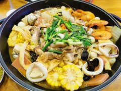 水煮杂烩海鲜锅-紫阳海鲜楼·传承闽味(长乐路总店)