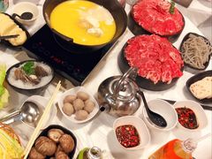 -鲜入围煮花胶鸡海鲜火锅