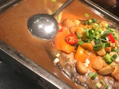 -探鱼·鲜青椒爽麻烤鱼(中天广场店)