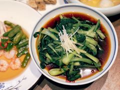 白灼绿叶蔬-香园茶社·金陵小灶(老门东店)