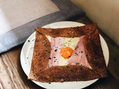 巴黎火腿鸡蛋芝士蘑菇可丽饼-RAC BAR(安福路店)