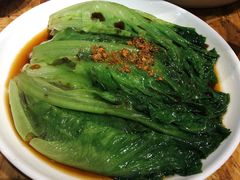 白灼青菜-陈鹏鹏潮汕菜(欢乐海岸 海边景观店)