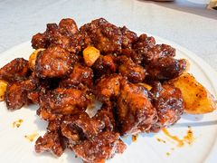 黑蒜子牛肉粒-桂园餐厅(五大道店)
