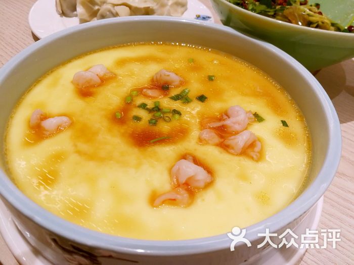 北厨海胆水饺(中南百货店)鲜虾蒸蛋图片 第2张