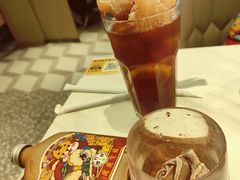 冠军玫瑰冰奶茶-柠檬树茶餐厅(海雅缤纷城店)