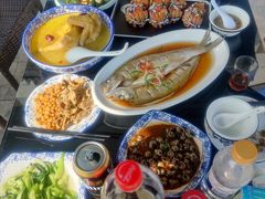 -七的湖·晚芳亭·阳澄湖农家菜·大闸蟹(莲花岛店)