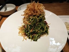 巧拌豆苗-四季民福烤鸭店(前门廊房二条店)