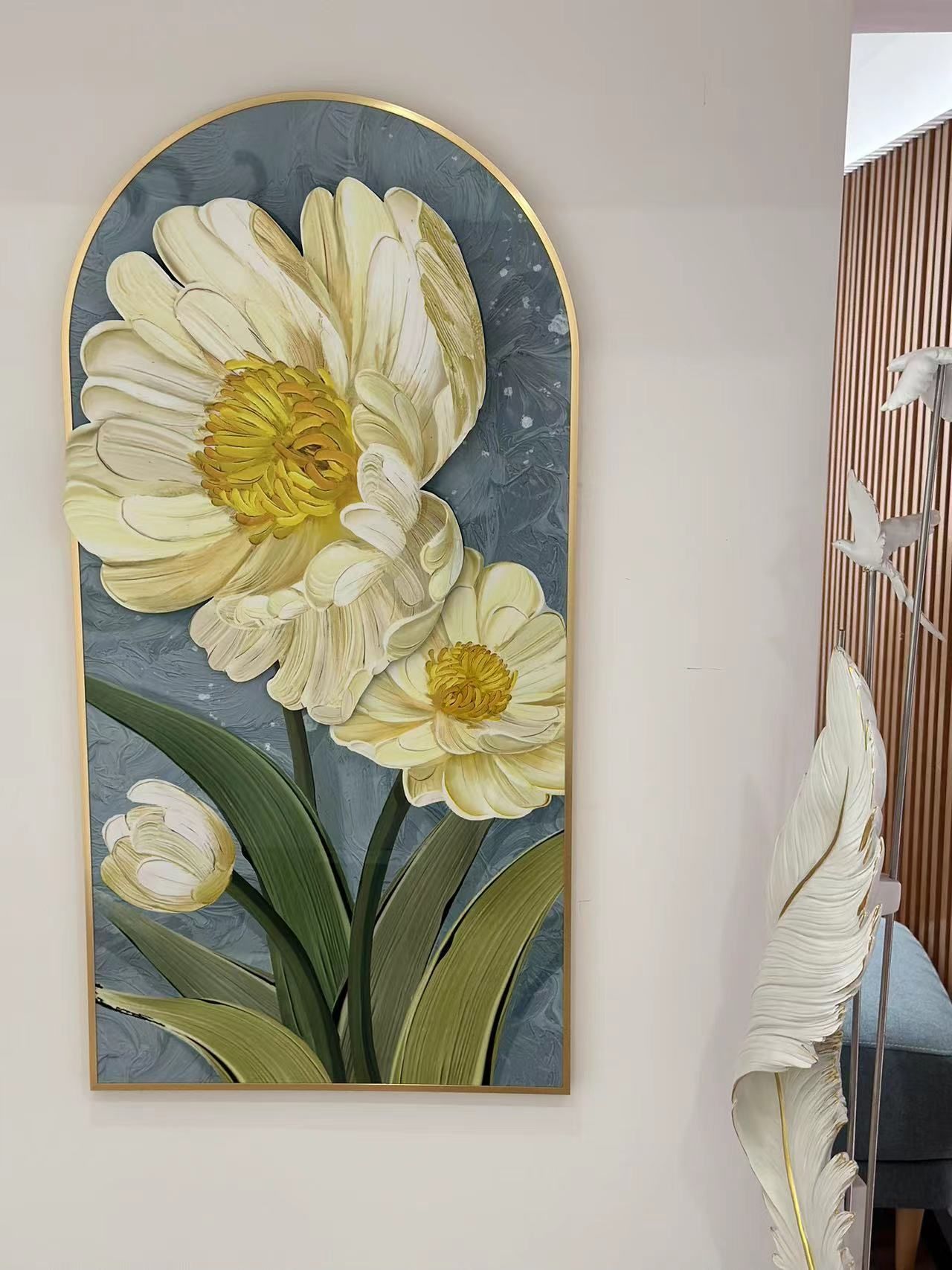 新置的艺术画墙,美cry了