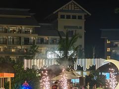 -亚龙湾希尔顿自助餐厅·海鲜·烧烤·沙滩BBQ·现场乐队