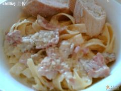 培根奶油宽面-榖屋house of flour(张江首店)