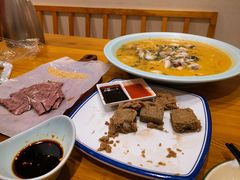 -丁记盐蘸牛肉·新杭菜(河东路店)