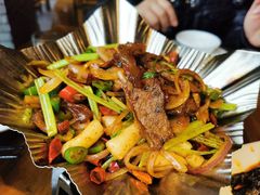 牛肉炒牛筋-百姓人家家常菜馆(大观·天地MALL店)