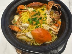蒜香蟹面-不仔客海鲜·烧烤·270度海景餐厅(大东海店)