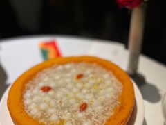 南瓜酒酿小圆子-玫瑰厅上海菜(兴国路店)