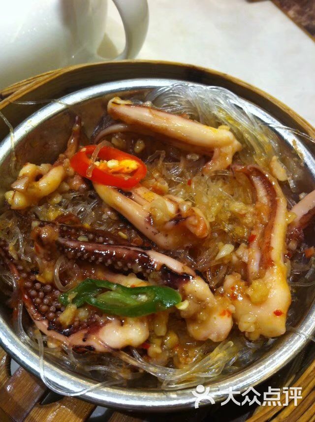 稻香海鲜点心酒家(郑州华润万象城分店)蒜蓉蒸鱿鱼须(特点)图片 - 第5