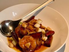 糊辣荔枝黑虎虾-许家菜(望江店)