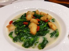酥脆鱼汤浸菜苗-誉珑轩