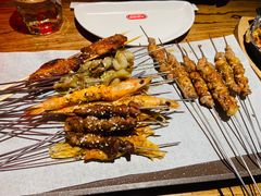 现穿羔羊肉串-火联烧烤(学院路创始店)