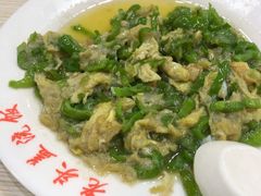 青椒鸡蛋盖浇饭-老头盖浇饭(南京新街口明瓦廊宏光酒店店)