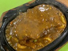 铁板西冷牛扒-胜利茶餐室