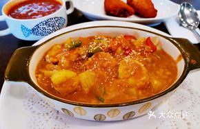 Mild Curry Shrimp Risotto
