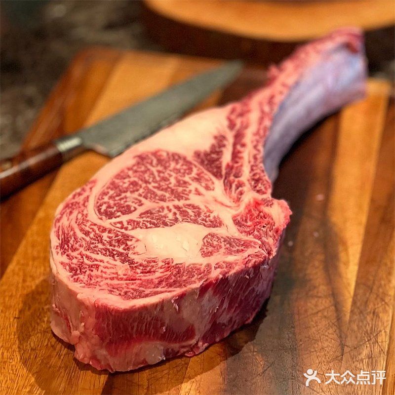 澳洲和牛m9 战斧牛排tomahawk steak