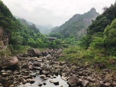 -楠溪江石桅岩