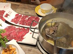 骨汤汤底-牛缘村·贵州黄牛肉火锅(西善桥店)