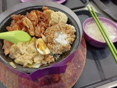 铁板照烧鸡排饭-清华大学-观畴园餐厅