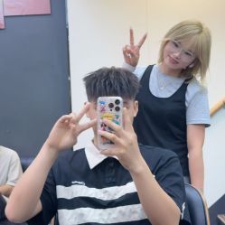 -藤野造型专业烫染接发