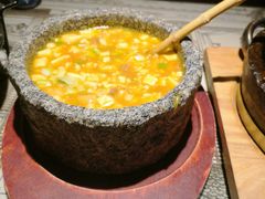 鸡汤虾仁豆腐-绿茶餐厅(燕郊永旺店)