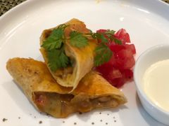 咖喱蔬菜饺-上海兴国宾馆香樟园西餐厅
