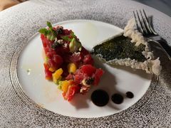 三文鱼塔塔-Kathleen's Waitan 凯圣琳江景西餐厅(外滩店)