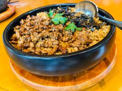 干巴菌黑胡椒牛肉拌饭-宁波柏悦酒店·钱湖渔港