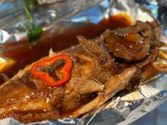锡纸鲈鱼-三玛璐酒楼(汉口路店)