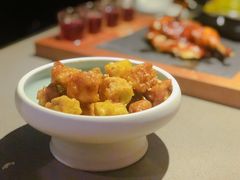 蜜饯金沙骨-八月小厨· 湛江风味粤菜