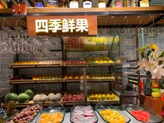 自助取餐区-领鲜活海鲜榴莲自助火锅(东门店)