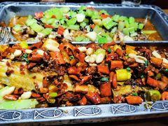 经典香辣烤鱼（清江鱼/份）-锦尚阁烤鱼•天津菜(宣武门胡同店)
