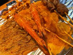 -路边摊小炉子烧烤