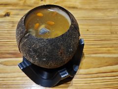 原汁椰子炖竹丝鸡-花溪雨·森林餐厅(石基店)